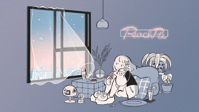 『不思議なピーチパイ』 × FRONTIER BACKYARD feat.illiomote 【MVイラスト】