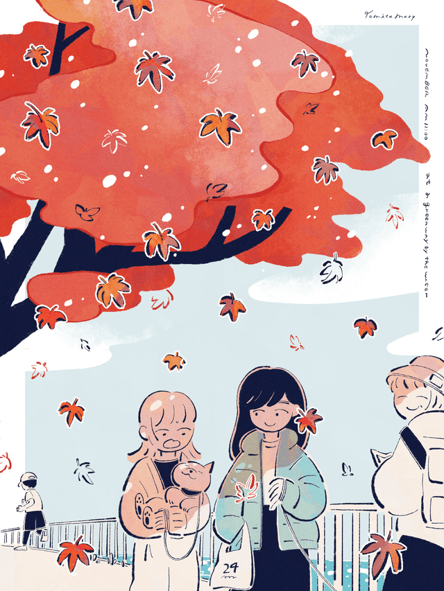 「京都市みどりの基本計画」イラスト